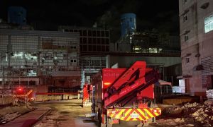 高雄興達電廠天然氣洩漏疑引發火警　火勢撲滅無人傷亡
