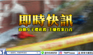 高樹女子遭砍殺 主嫌主動投案