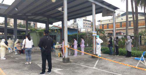 短訊》屏基醫院員工染疫 院方設戶外篩檢站